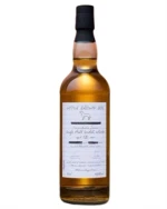 Aberdeenshire Glen Garioch 12 år flaske med håndskrevet etiket fra Little Brown Dog, Highland Single Malt Scotch Whisky